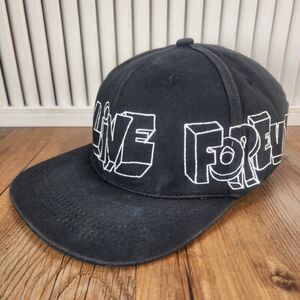 Linda Finegold "Assholes*s Live Forever" Block Lettering Snapback Hat Cap Black